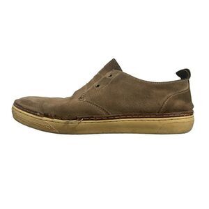 Steve Madden Mens Genuine Suede Leather Brown Taupe Casual Shoes Fixer 10 M